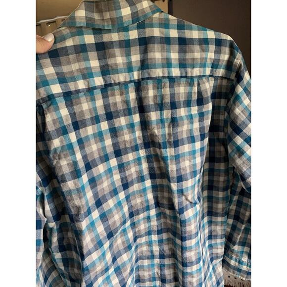 Vintage Pendleton Shirt Mens Wool Green plaid button down Lg preppy grandpa - Picture 6 of 6